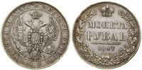 Rosja, rubel, 1847 СПБ ПА
