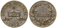 Niemcy, 1 halerz, 1912 J