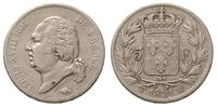 5 franków 1821 / W, Lille, Gadoury 614