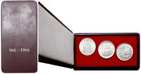 Polska, zestaw 3 x 100 złotych, 1966