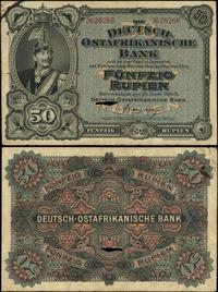 Niemiecka Afryka Wschodnia, 50 rupii, 15.07.1905