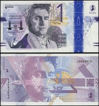 Wielka Brytania, banknot testowy z drukarni De La Rue, 2021