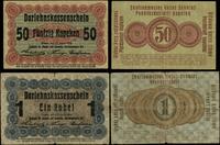 Polska, zestaw: 1 rubel oraz 50 kopiejek, 17.04.1916