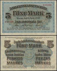 Polska, 5 marek, 4.04.1918