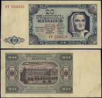 Polska, 20 złotych, 1.07.1948