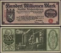 Prusy Zachodnie, 100 milionów marek, 28.09.1923