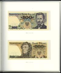 Polska, książeczka z banknotami 