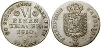 Niemcy, 1/6 talara, 1810 F