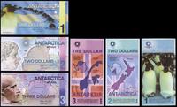 Antarktyda, zestaw 6 banknotów, 2008–2011