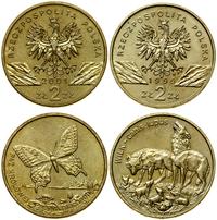 Polska, zestaw 2 x 2 złote, 1999, 2001