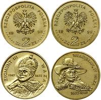 Polska, zestaw 2 x 2 złote, 1998, 1999
