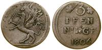 Pomorze, 3 fenigi, 1806