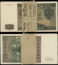 Polska, zestaw: 45 x 100 złotych, 1.08.1941