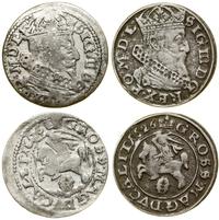 Polska, zestaw: 2 x grosz, 1626