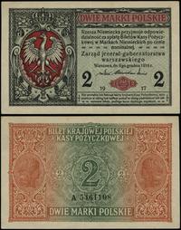 Polska, 2 marki polskie, 9.12.1916