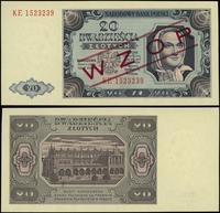 Polska, 20 złotych, 1.07.1948