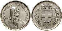 Szwajcaria, 5 franków, 1967 B