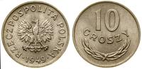 Polska, 10 groszy, 1949