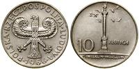 Polska, 10 złotych, 1966
