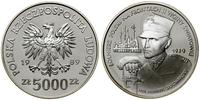 Polska, 5.000 złotych, 1989