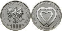 Polska, 1.000 złotych, 1986