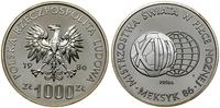 Polska, 1.000 złotych, 1986