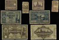 Polska, zestaw 4 banknotów, 1918–1922