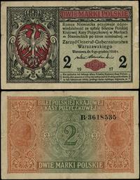 Polska, 2 marki polskie, 9.12.1916