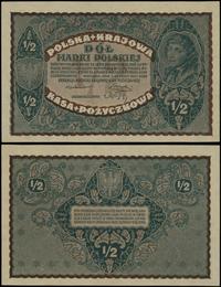 Polska, 1/2 marki polskiej, 7.02.1920