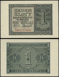 Polska, 1 złoty, 1.08.1941