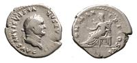 denar, Rzym, Rw: Siedząca Pax w lewo trzymająca 