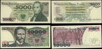 Polska, zestaw 2 banknotów, 1982–1988