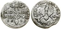 Polska, dwugrosz, 1651