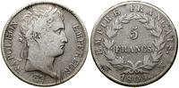 Francja, 5 franków, 1809 W