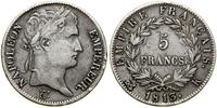 Francja, 5 franków, 1813 K