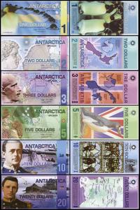 Antarktyda, zestaw 6 banknotów, 2008–2011