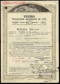 Polska, zestaw: 3 x polisa, 1930–1933
