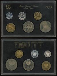 Polska, zestaw rocznikowy monet obiegowych – prooflike, 1979