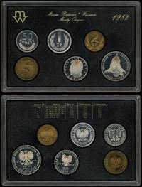 Polska, zestaw rocznikowy monet obiegowych – prooflike, 1982
