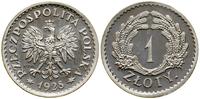 Polska, kopia - 1 złoty, 1928