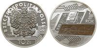 Polska, 10 złotych, 2001