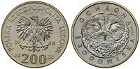 Polska, 200 złotych, 1986