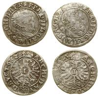 Śląsk, zestaw: 2 x 1 krajcar, 1625, 1632