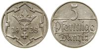 Polska, 5 fenigów, 1928