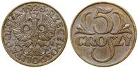 Polska, 5 groszy, 1928