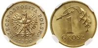 Polska, 1 grosz, 1990