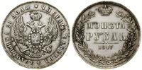 Polska, 1 rubel, 1847 MW