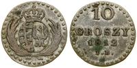 Polska, 10 groszy, 1812 IB