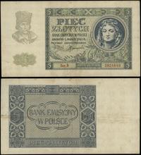 Polska, 5 złotych, 1.03.1940