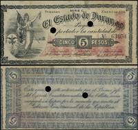 Meksyk, 5 pesos, styczeń 1914
